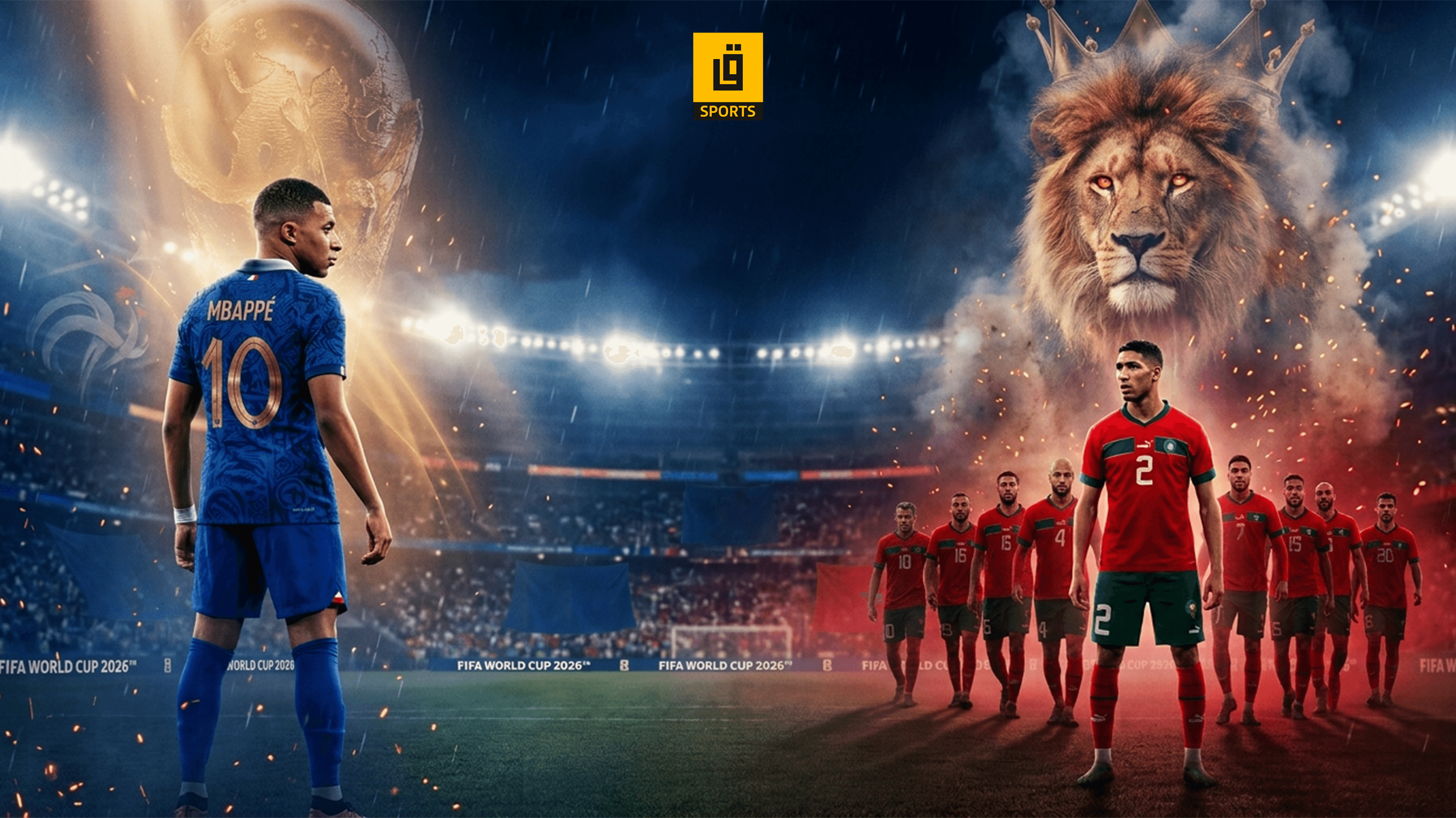 World Cup:Mbappé Chases History as France Face Morocco's Fearless Atlas Lions