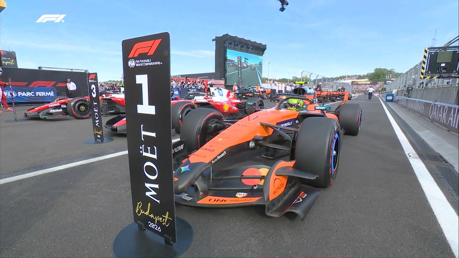 Norris Snatches Pole from Hamilton in Thrilling Hungarian GP Qualifying