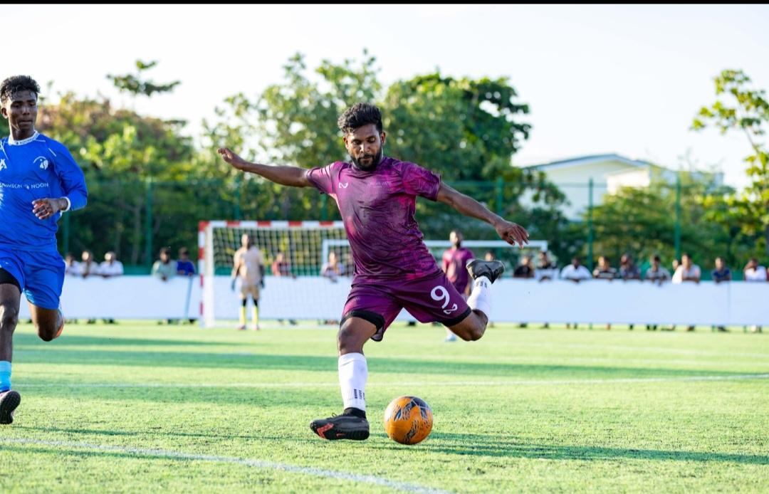 Resort League: Shaffah Hat-trick Sends Soneva Jani into Noonu Zone Final