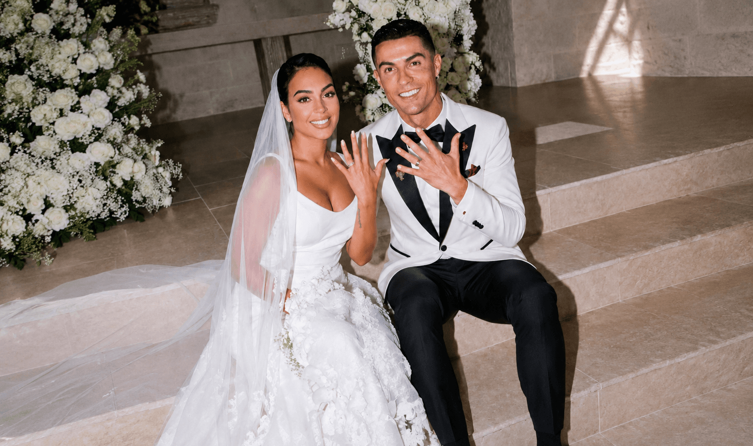 Cristiano Ronaldo Marries Longtime Partner Georgina Rodríguez in Portugal