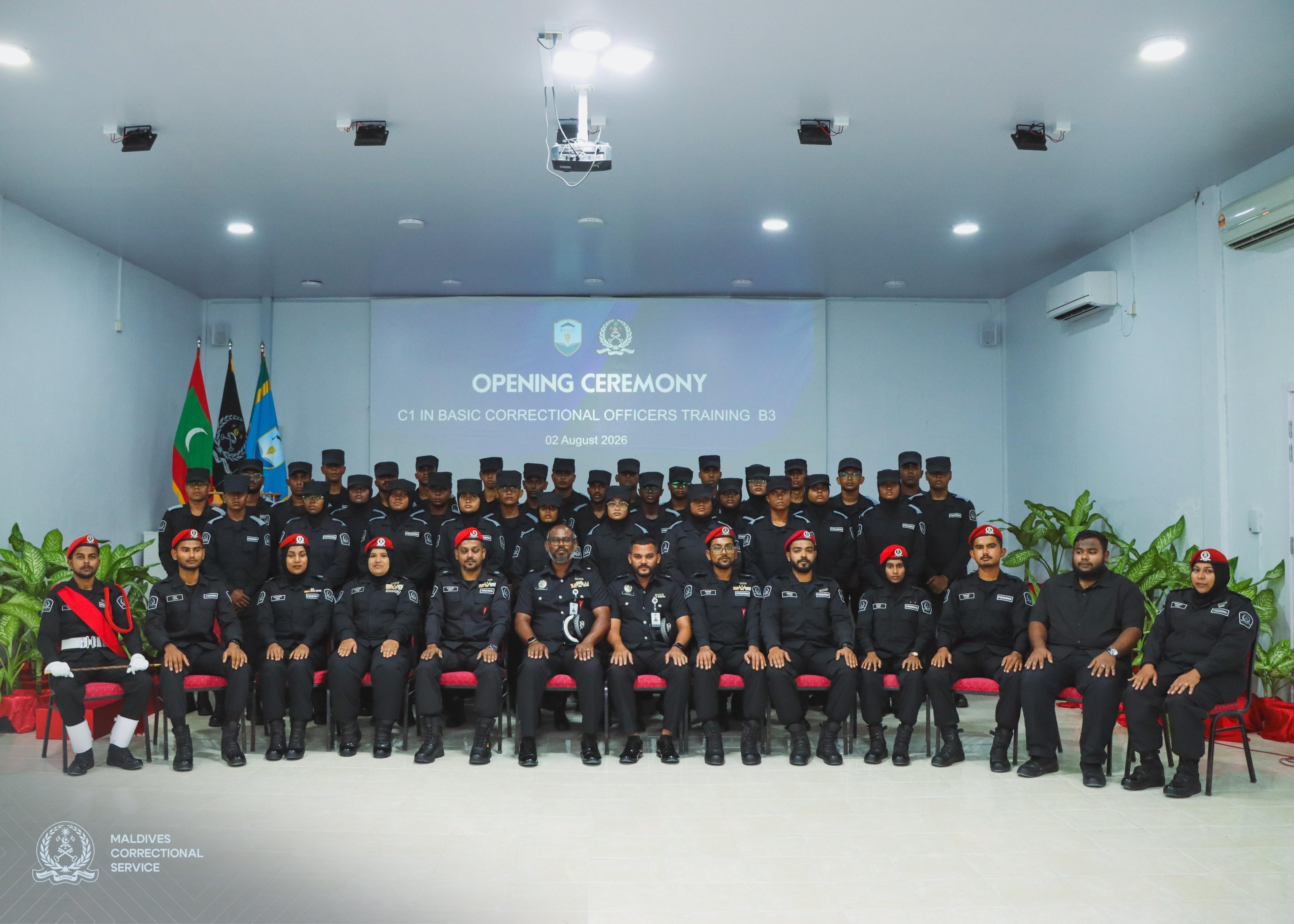 ކަރެކްޝަންގެ އަސާސީ ތަމްރީނުގެ 3 ވަނަ ބެޗް ފަށައިފި