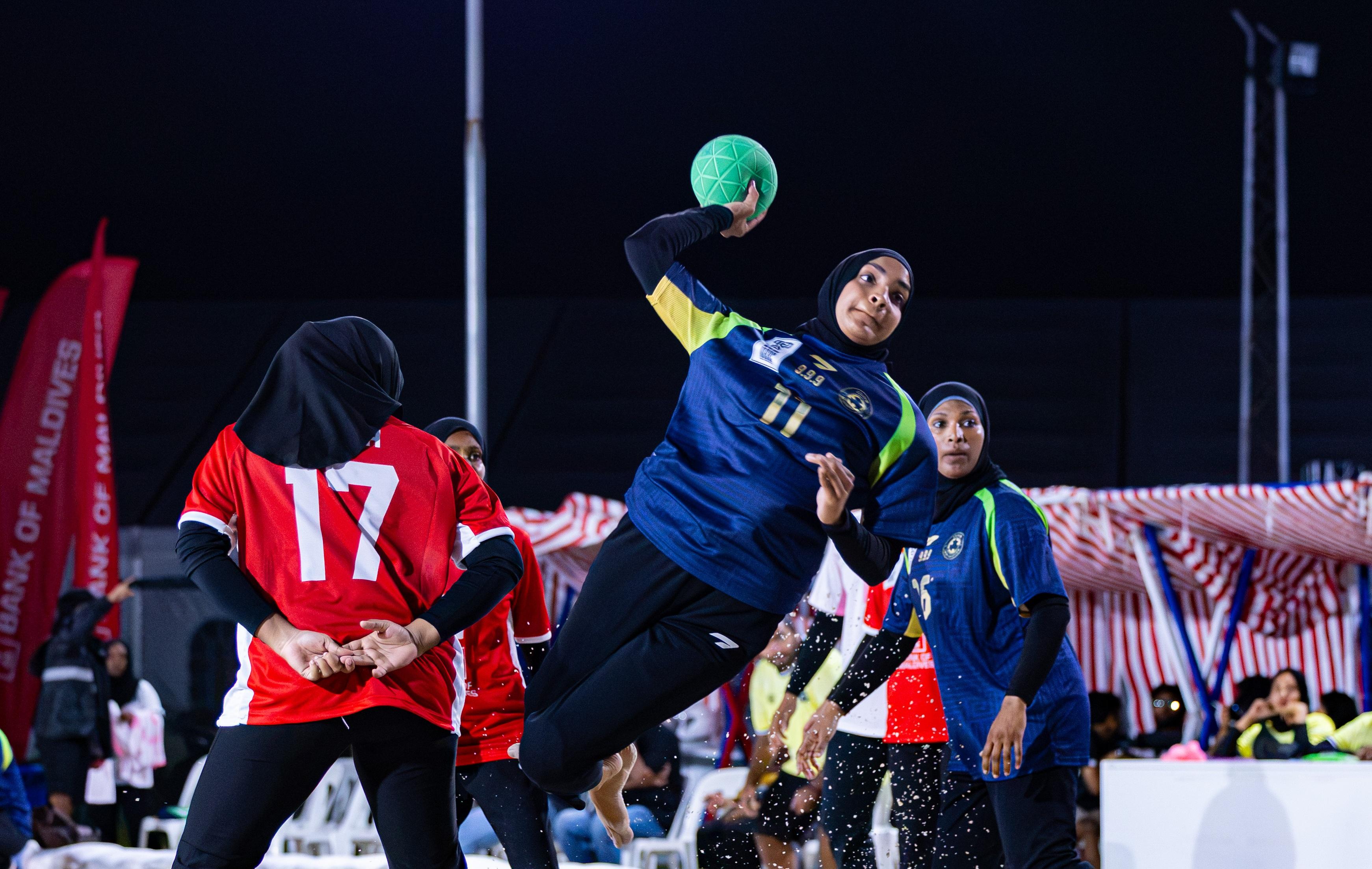 Women's Beach Handball Delivers Another Exciting Night