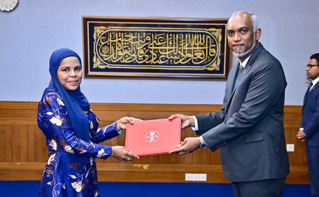 އީޔޫއާއި ބެލްޖިއަމްގެ ސަފީރަކަށް ދިޔާނާ ޢައްޔަންކުރައްވައިފި