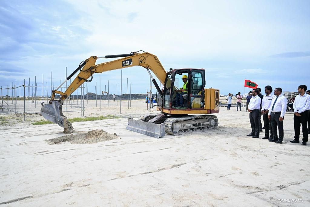 އުކުޅަހުގައި 50 ހައުސިން ޔުނިޓުގެ ބިންގާ އަޅައިފި