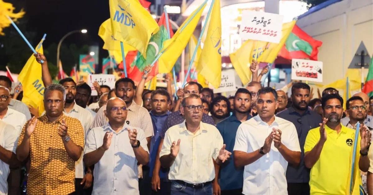 މަޖީދީ މަގު ފިޔަވައި އެހެން ތަނެއްގައި "ދަތިވެއްޖެ" މުޒާހަރާ ބޭއްވުމުގެ ވިސްނުމެއް ނެތް - އެމްޑީޕީ