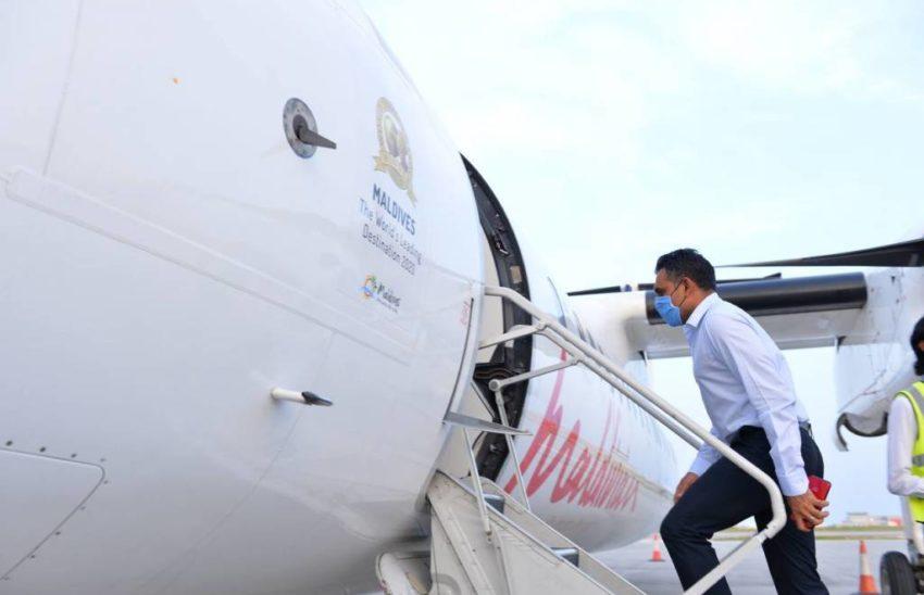 ރަސްމީ ދަތުރުފުޅެއްގައި ނައިބު ރައީސް ވިލިނގިއްޔަށް ވަޑައިގެންފި