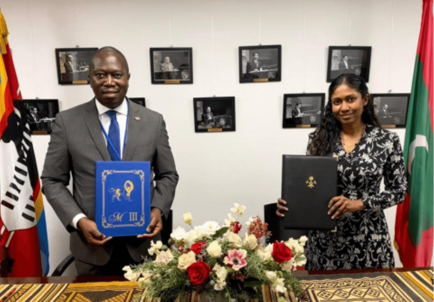 އެސްވަތީނީއާއި އެކު ރާއްޖެއިން ޑިޕްލޮމެޓިކް ގުޅުން ޤާއިމްކޮށްފި