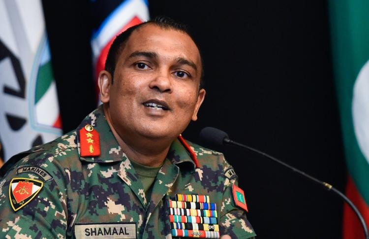 ޗީފް އޮފް ޑިފެންސް ފޯސް ޝަމާލް ކޮވިޑަށް ފައްސިވެއްޖެ