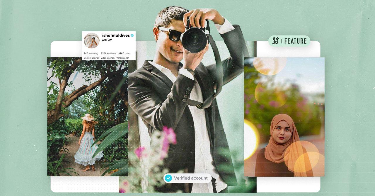 ޓިކްޓޮކްއިން ރާއްޖެއިން އެންމެ ފުރަތަމަ "ވެރިފައި"ވި ޒުވާން، ހުނަރުވެރި ފޮޓޯގްރަފަރު!