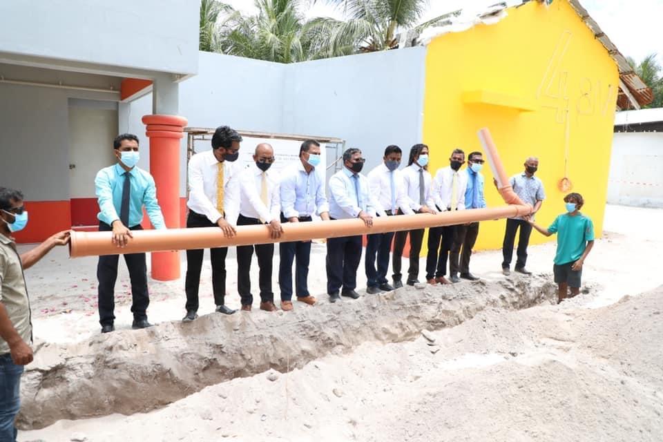 މާމެންދޫ ނަރުދަމާ ނިޒާމު ޤާއިމުކުރުމުގެ ޕްރޮޖެކްޓުގެ އަމަލީ މަސައްކަތް ފަށައިފި