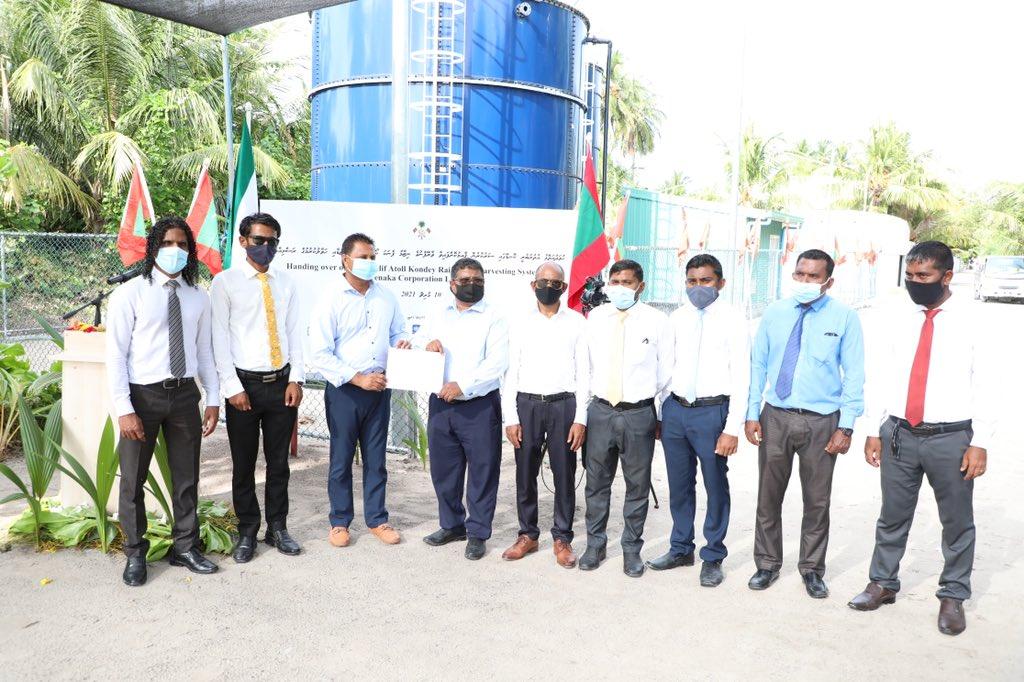ނިލަންދޫ، މާމެންދޫ އަދި ކޮނޑޭގައި ޤާއިމްކޮށްފައިވާ ވާރޭފެނުގެ ނިޒާމް ފެނަކައާއި ހަވާލުކޮށްފި