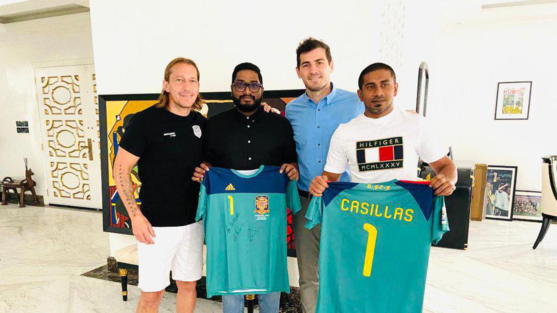 ރާއްޖޭގެ ފުޓްބޯޅަ ކުރިއެރުވުމަށް ކަސިލަސްއާއި އެކު މަޝްވަރާކޮށްފި
