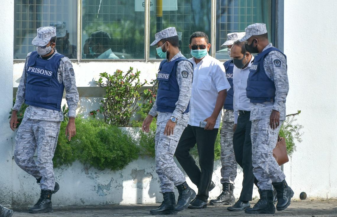  ރައީސް ޔާމީނަށް އިއްވި ފަސް އަހަރުގެ ޖަލު ހުކުމުގެ މައްސަލަ ސުޕްރީމް ކޯޓަށް