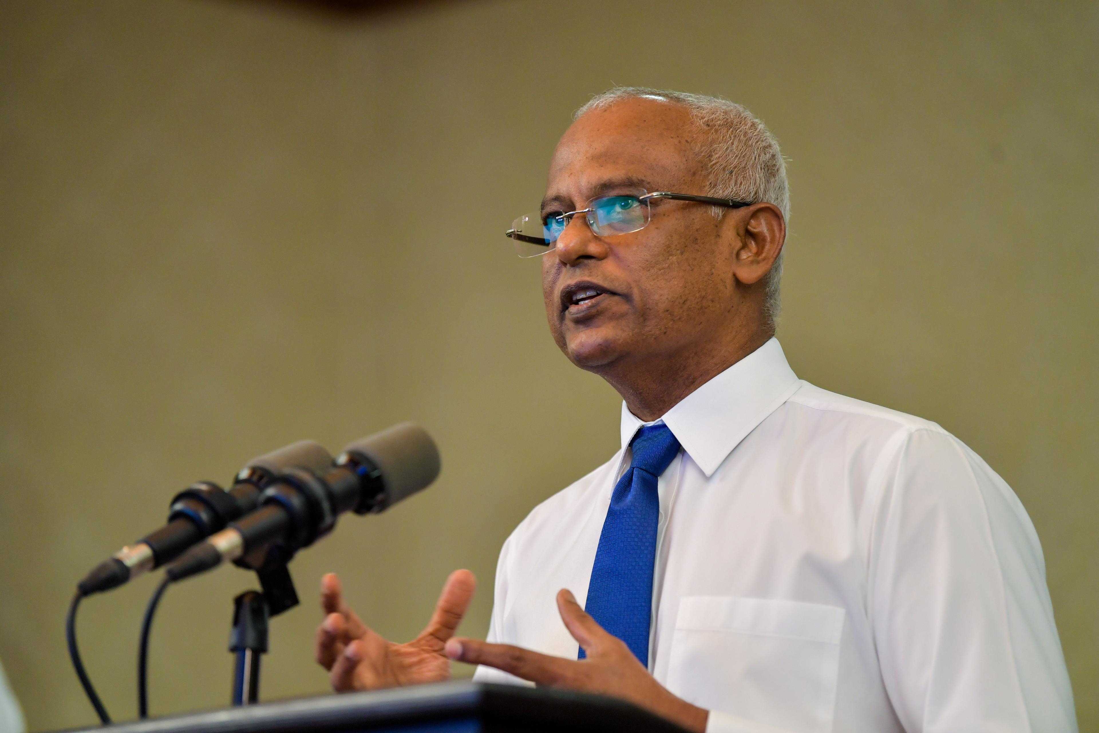ސިއްހީ ހިދުމަތްތެރިން އަދާކުރެއްވި ދައުރަށް ޝުކުރު ހައްޤު: ރައީސް