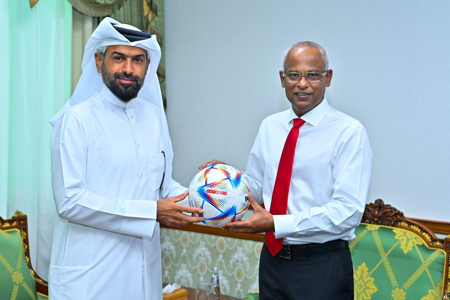 ވޯލްޑް ކަޕްގެ މެޗެއް ބައްލަވާލެއްވުމުގެ ދައުވަތު ރައީސަށް