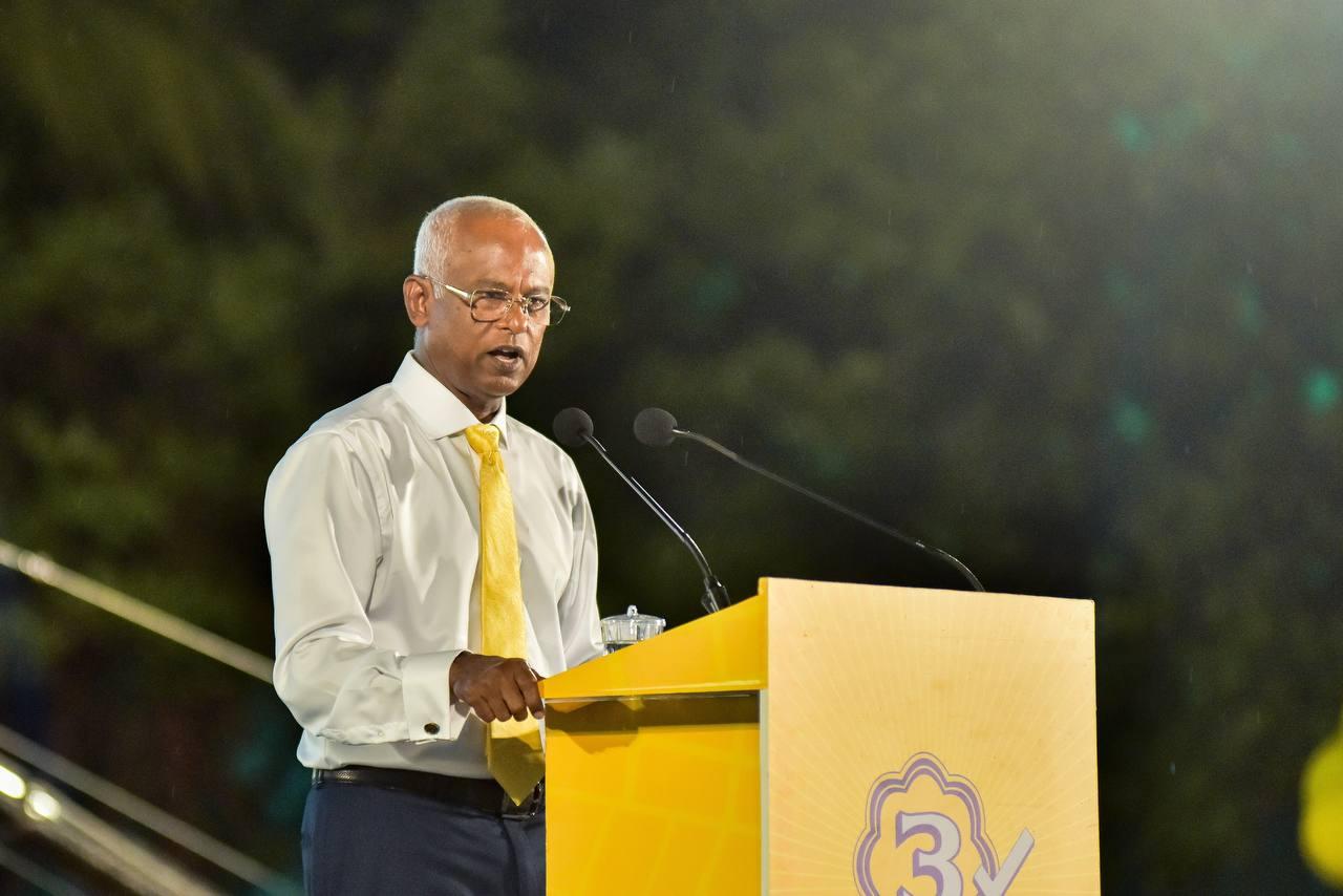 ރާއްޖޭގެ ހުރިހާ ރަށަކުންވެސް ފެނުނީ އަނިޔާވެރިކަމަށް އެނބުރި ދާން ބޭނުން ނުވާ މަންޒަރު - ރައީސް
