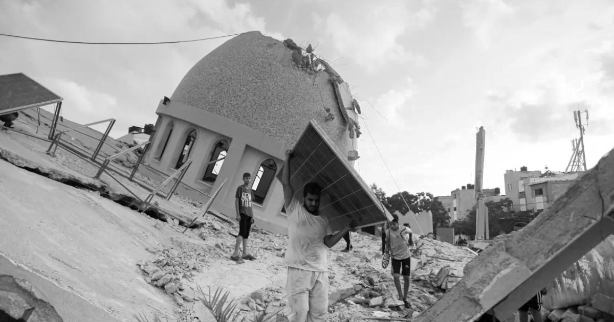 އިސްރާއީލުގެ ހަމަލާތަކުގައި ޣައްޒާގެ 83 މިސްކިތެއް ހަލާކުވެ، 170 މިސްކިތަކަށް ބޮޑެތި ގެއްލުންތަކެއް