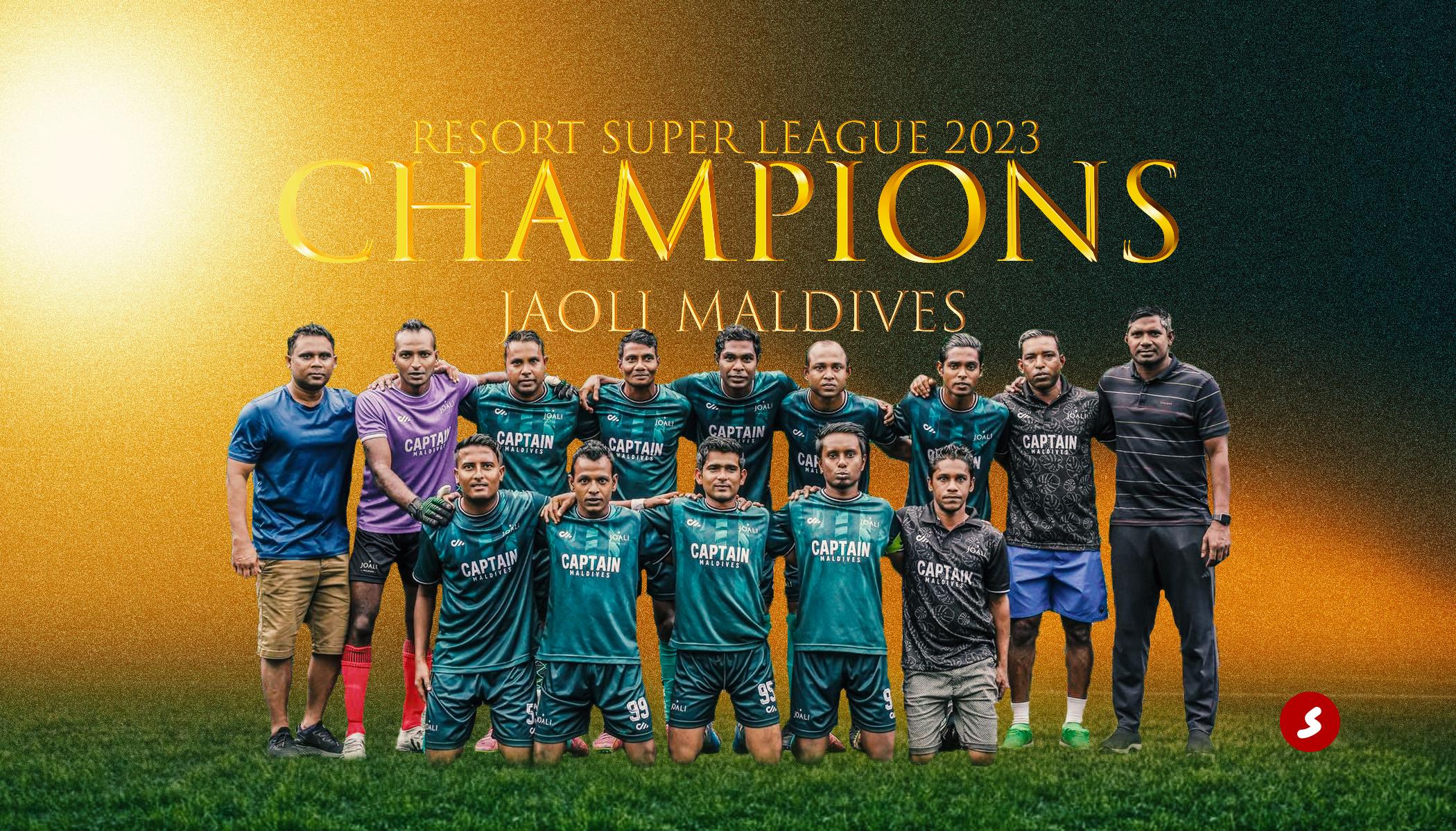ކްރޮސްރޯޑްސް ބަލިކޮށް، ރިސޯޓް ސުޕަރ ލީގުގެ ޗެމްޕިއަންކަން ޖޯލި މޯލްޑިވްސް އިން ހޯދައިފި