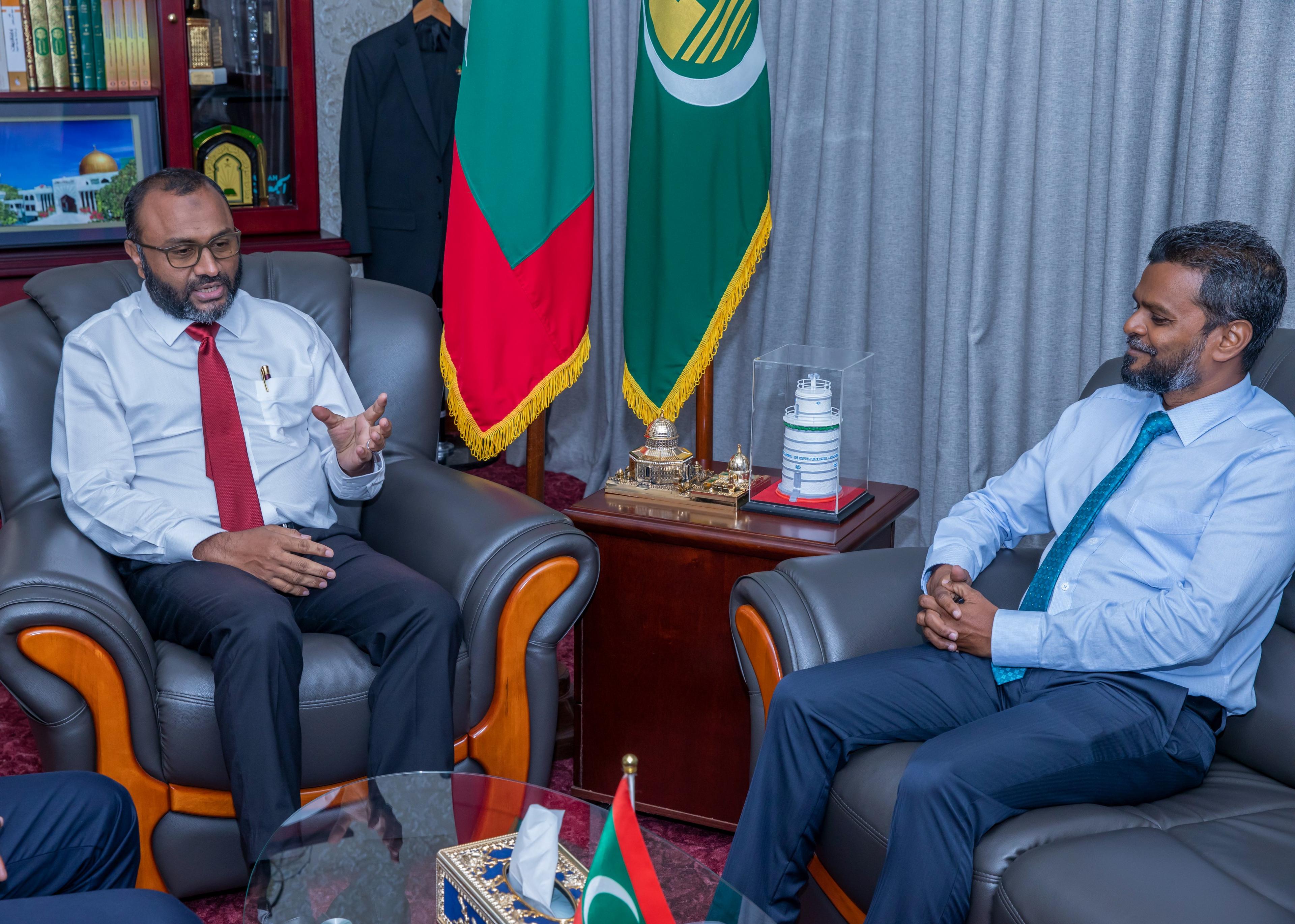 ހައްޖަށް ގެންދިޔުމުގެ ކަންކަން ތަރައްޤީކުރުމަށް ހައްޖު ކޯޕަރޭޝަނާ އެކު މަޝްވަރާކޮށްފި