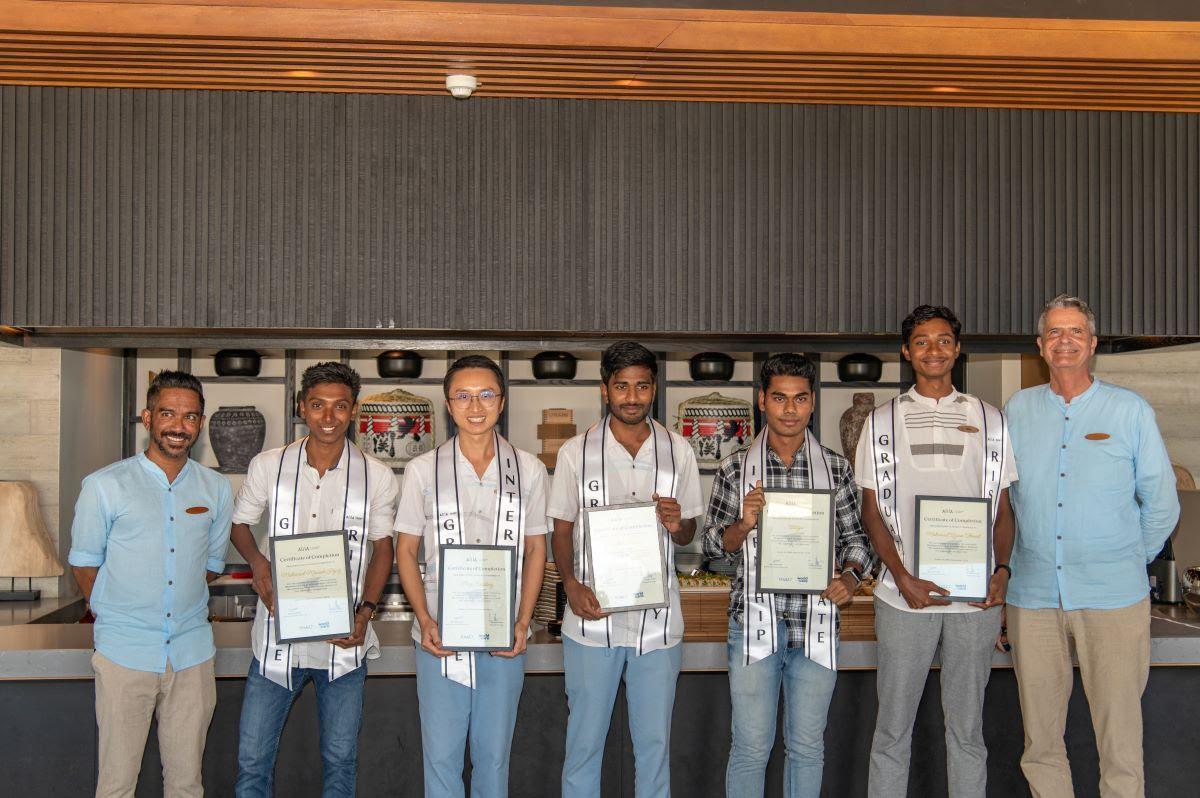  Alila Kothaifaru Maldives Celebrates Graduates of RiseHY Internship Program