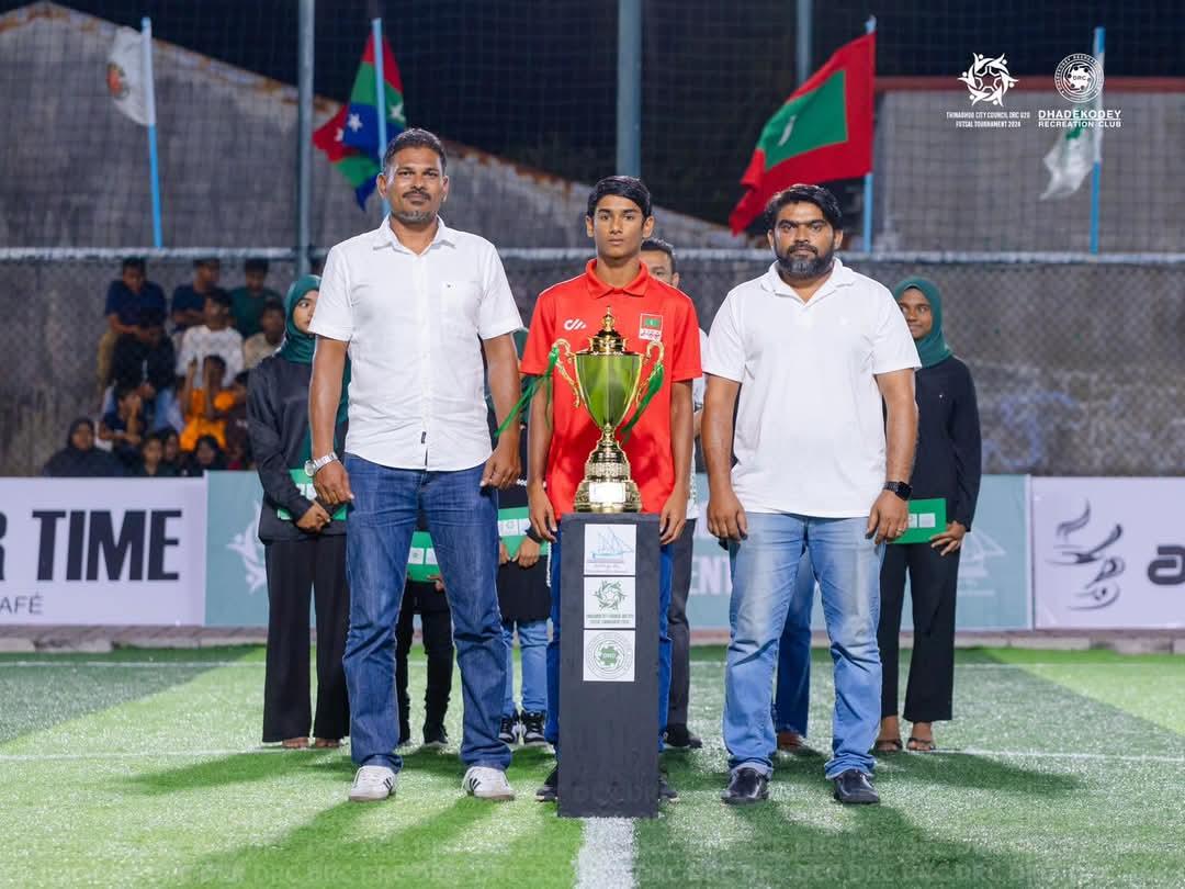 ތިނަދޫ ސިޓީ ކައުންސިލް ޑީއާރުސީ 20 އަހަރުންދަށުގެ ފުޓްސަލް މުބާރާތް ފަށައިފި