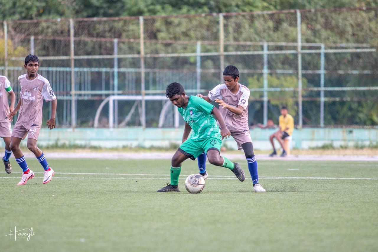 ތަފާތުބޮޑު ނަތީޖާއަކުން ޚައިރު ސްޕޯޓްސް އެކަޑަމީ ބަލިކޮށް  އެންޖީސީ އިން  އުންމީދު އައުކޮށްފި