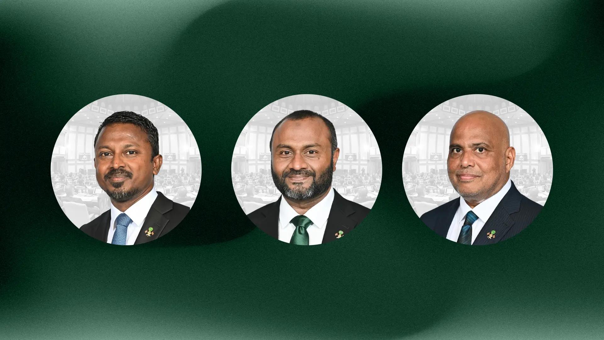 19 ވަނަ މަޖިލީހުން ރުހުން ނުދިން ތިން ވަޒީރުންނަށް ރުހުން ދިނުން މާދަމާ!