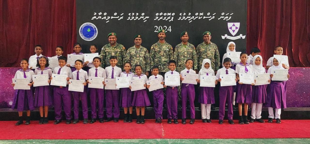 އެމްއެންޑީއެފް ސަދަން އޭރިއާ ކޮމާންޑުން، ތިނަދޫ ސިޓީގައި ހިންގި ފަތަން ދަސްކޮށްދިނުމުގެ ޕްރޮގުރާމް ނިންމުމުގެ ރަސްމިއްޔާތް ބާއްވައިފި 