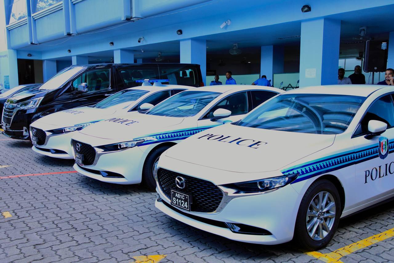 ޖަޕާނު ސަރުކާރުން ދިވެހި ފުލުހުންނަށް 58 ވެހިކަލް ހަދިޔާކޮށްފި