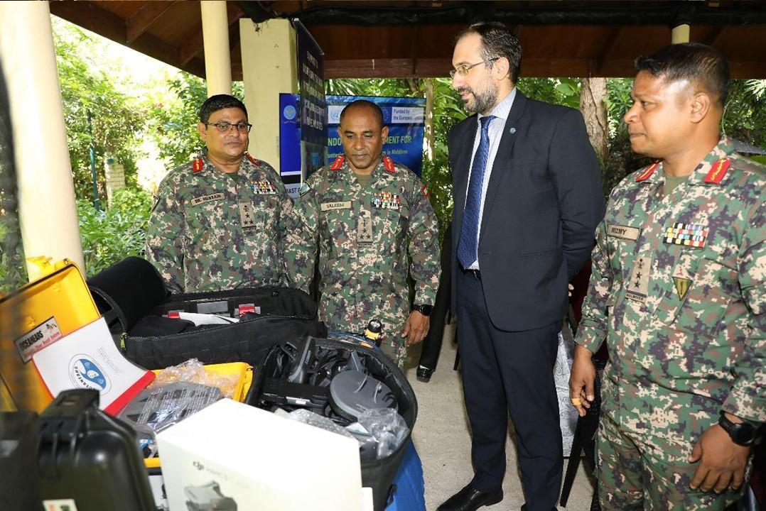 MNDF Coast Guard Boosts Maritime Security with New Equipment from UNODC