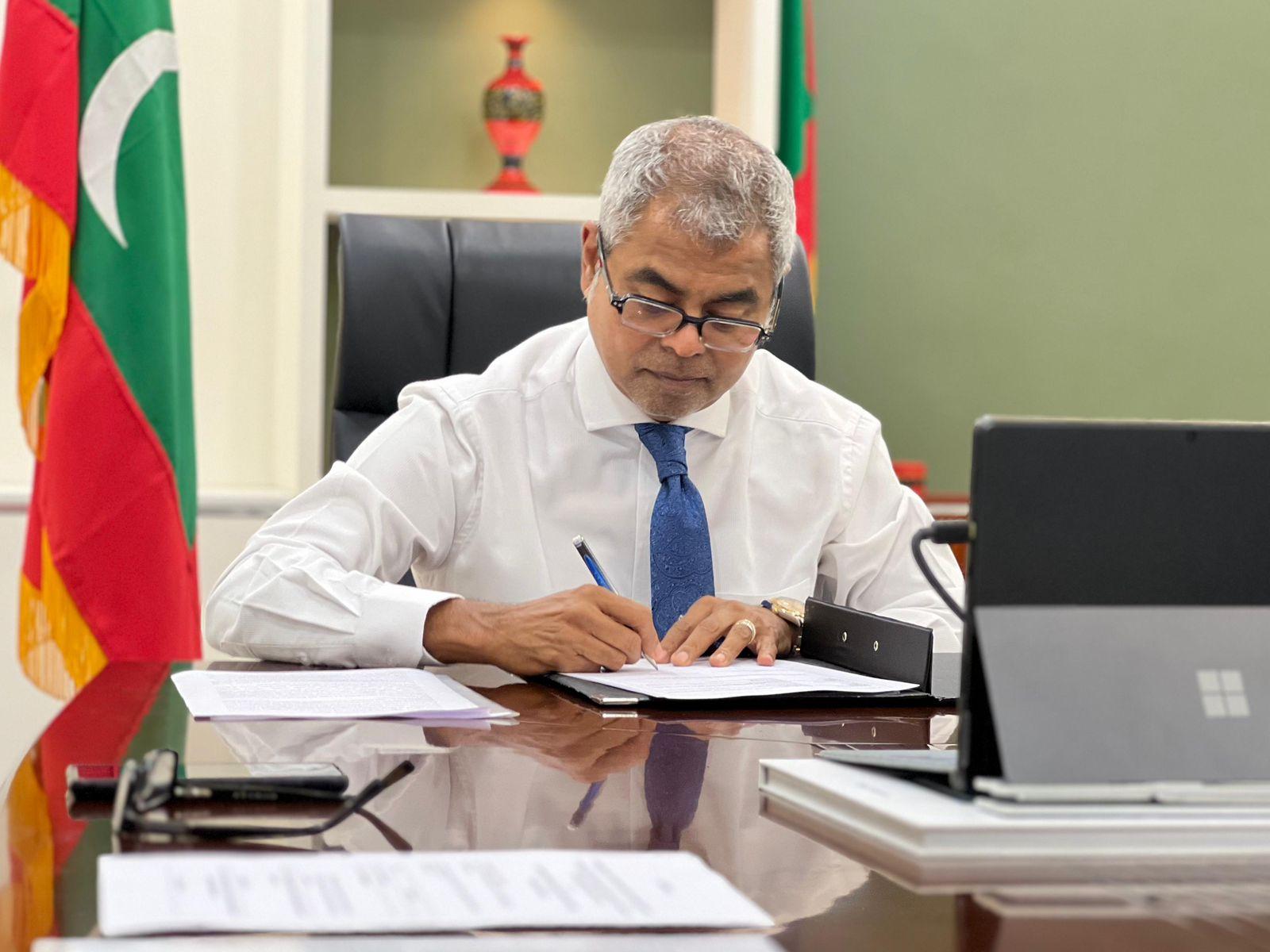 ރާއްޖޭގެ ފެނުގެ ދާއިރާ ހަރުދަނާކުރުމަށް ތުރުކީއާއިއެކު އެމްއޯޔޫއެއްގައި ސޮއިކޮށްފި