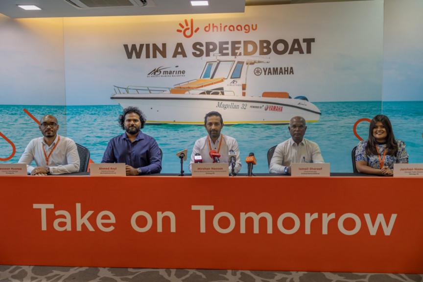 Dhiraagu Launches ‘Win a Speedboat’ Promotion Offering Customers a Chance to Win a Brand-New Boat