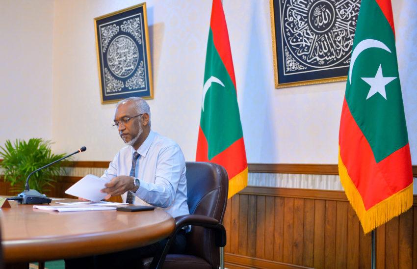 ޣައްޒާ ހަނގުރާމަ ހުއްޓާލުމުގެ އެއްބަސްވުމަށް ރައީސް މުއިއްޒު މަރުހަބާ ވިދާޅުވެއްޖެ