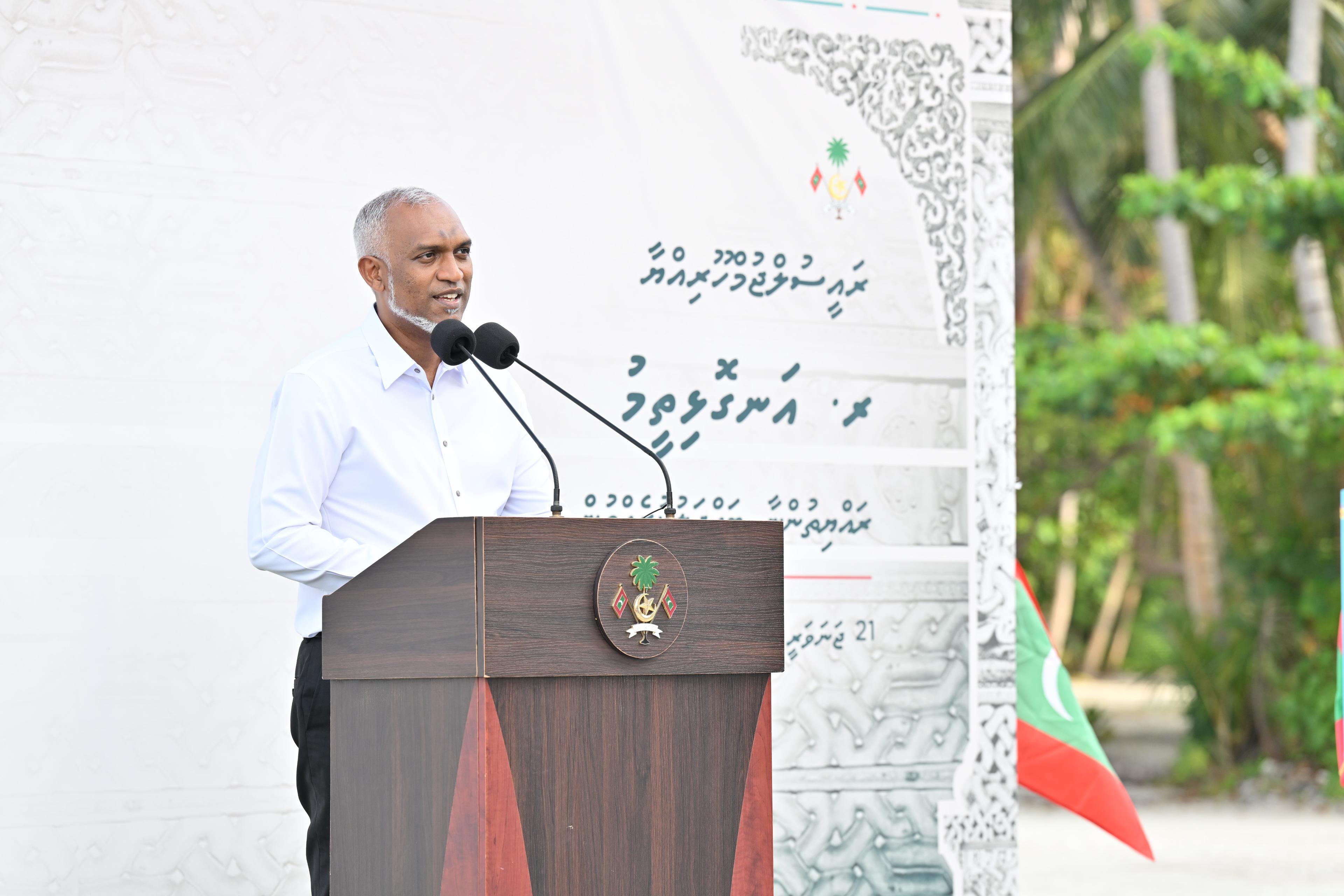 އަނގޮޅިތީމުގެ ފެނާ ނަރުދަމާގެ މައްސަލަ ޙައްލުކޮށްދެއްވާނަން - ރައީސް