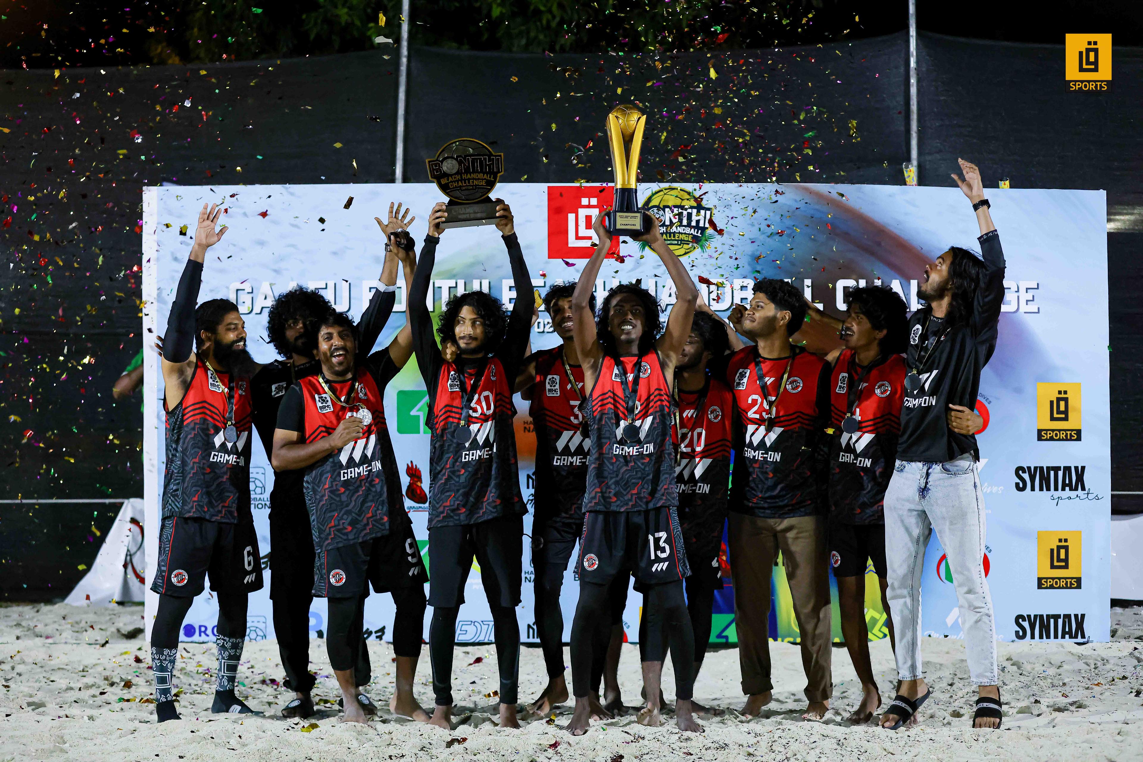 ގާފު ބޮންތި ބީޗް ހޭންޑްބޯޅަ ޗެލެންޖް ފިރިހެން ޑިވިޝަން ޗެންޕިއަންކަން  ކުޑަހުވަދޫ އިން ހޯދައިފި