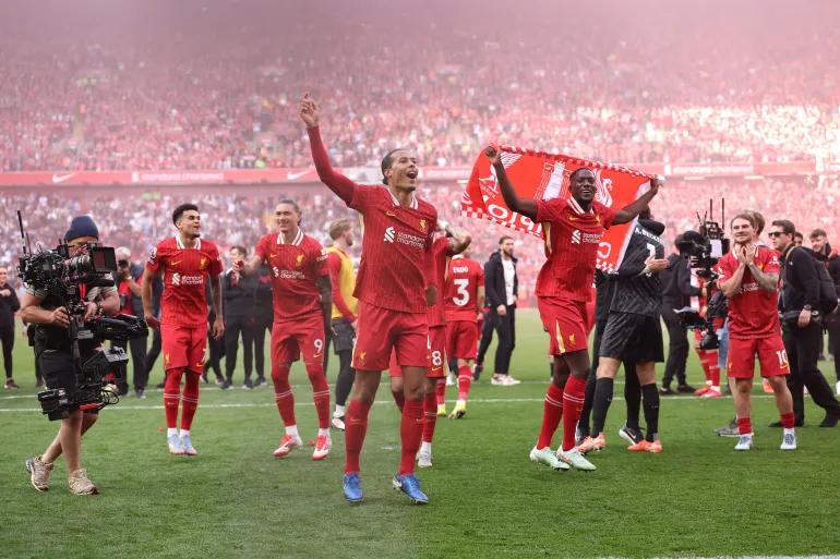 Liverpool Thrash Tottenham 5-1 to Secure Premier League Title with Four Games to Spare