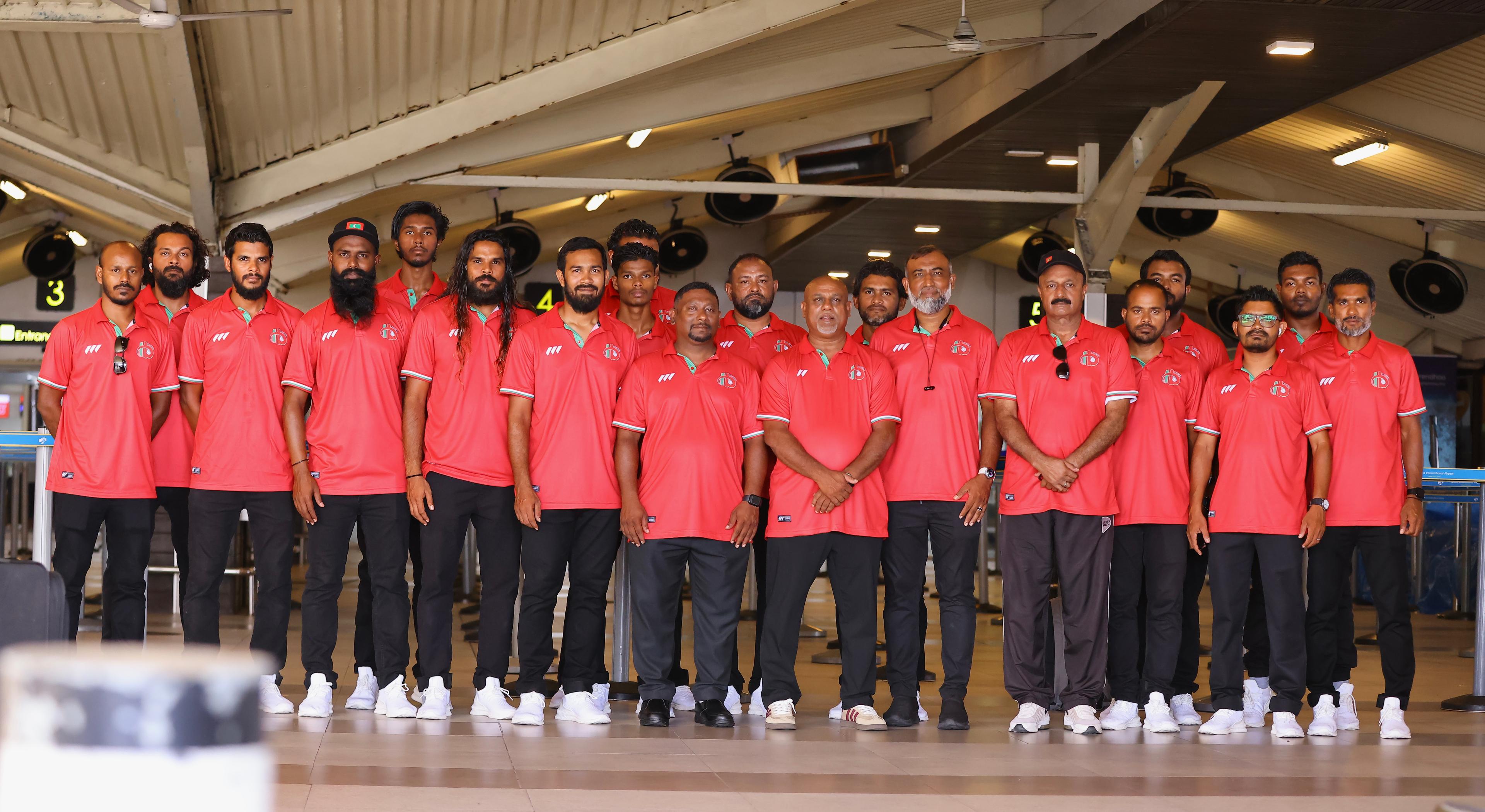  ބީޗް ހޭންޑްބޯލް އޭޝިއަން ޗެމްޕިއަންޝިޕްގައި ވާދަކުރާ ގައުމީ ޓީމު އޮމާނަށް ދިއުމައްޓަކައި މިއަދު ފުރައިފި