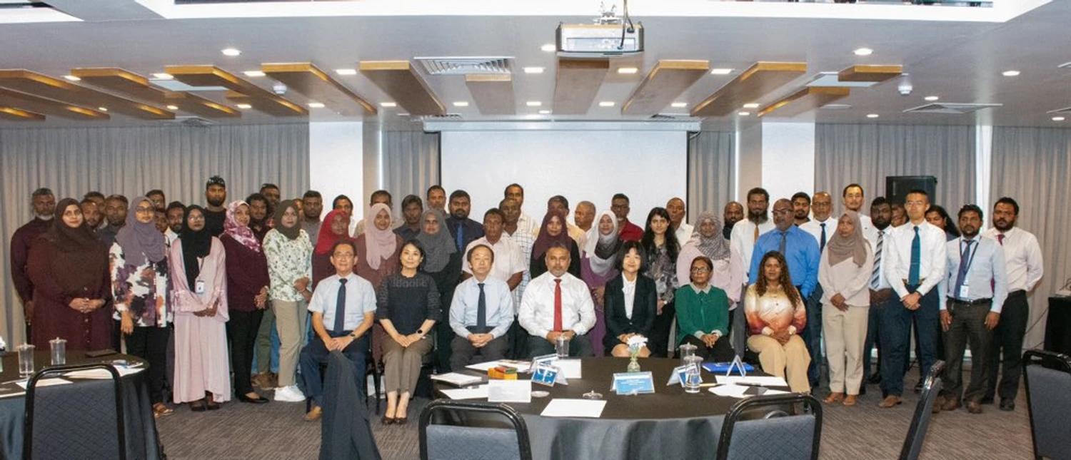 ޖަޕާން ސަރުކާރުގެ އެހީގައި ކުރިއަށް ގެންދިޔަ ބްލޫ އެކޮނޮމީ ޕްރޮޖެކްޓު ނިންމާލުމަށް ސެމިނާއެއް ބާއްވައިފި