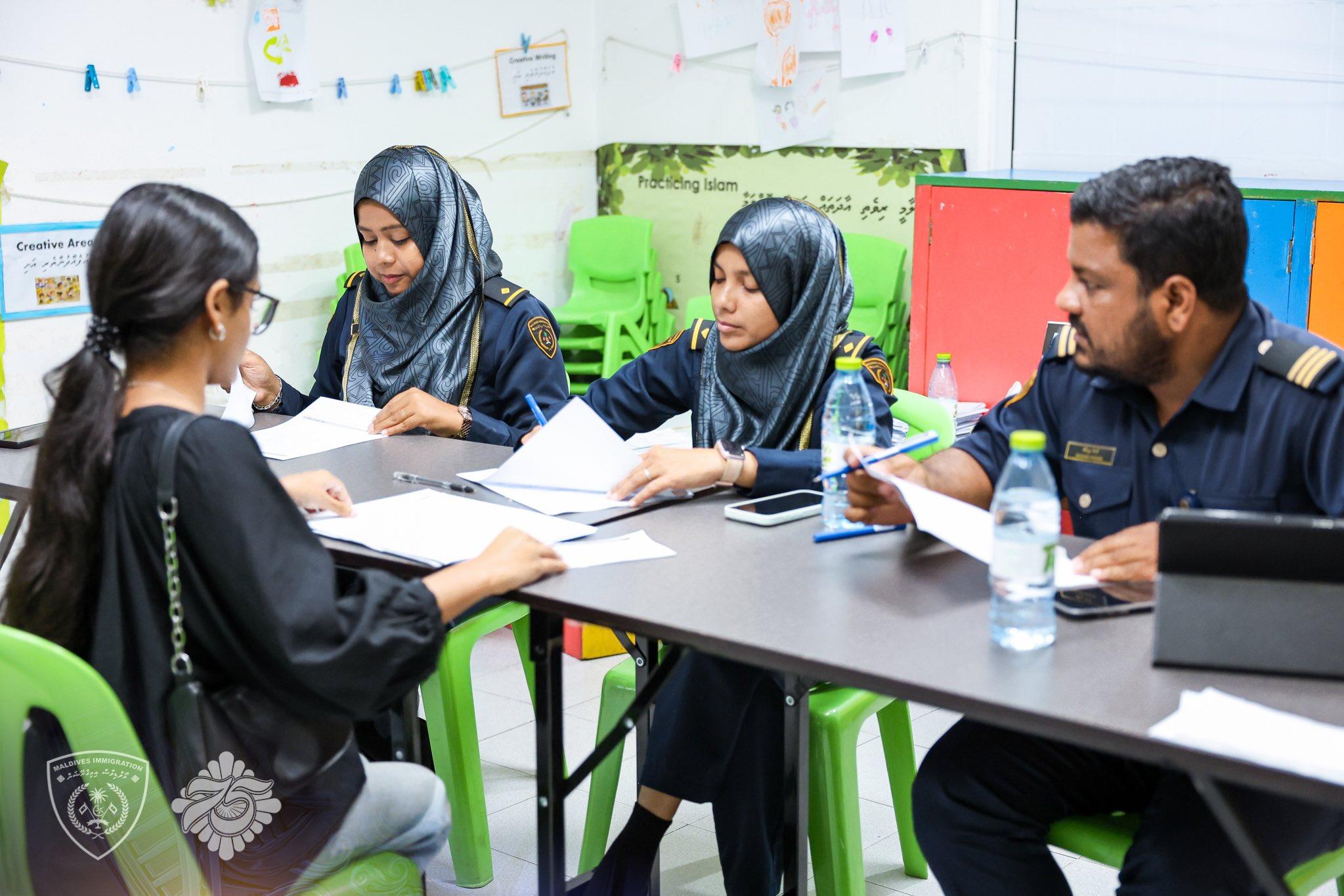 އިމިގްރޭޝަންގެ ވޯކް އިން އިންޓަވިއުއަށް 861 ބައިވެރިން ހާޒިރުވި!