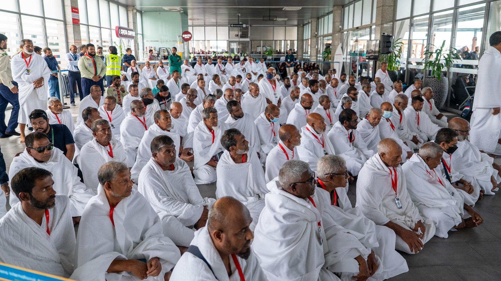 މިއަހަރުގެ ޙައްޖުގެ އަޅުކަން އަދާކުރުމަށް ރާއްޖެއިން ދާ ޙައްޖުވެރިންގެ ފަހު ގުރޫޕް ފުރައިފި