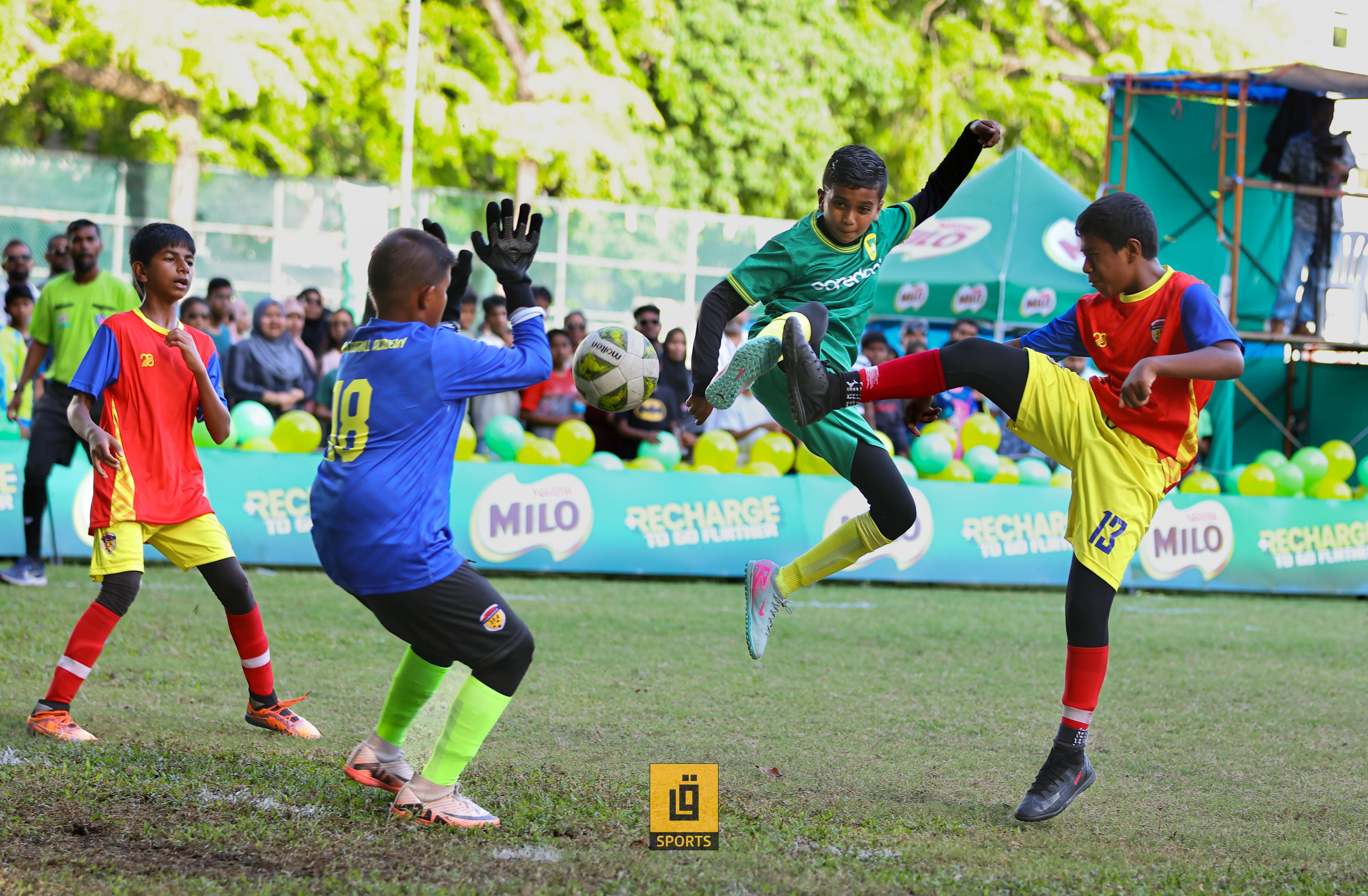 ޖޫނިއާ ފުޓްބޯޅަ އެކަޑަމީ ބަލިކޮށް މާޒިޔާ އެކަޑަމީ އިން 12 އަހަރުންދަށް މައިލޯ އެކަޑަމީ ޗެންޕިއަންޝިޕް ކާމިޔާބުކޮށްފި