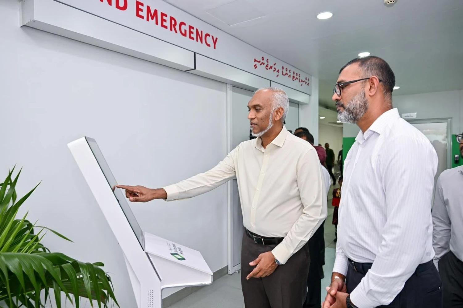 President Muizzu Inaugurates Expanded Emergency Services at Hulhumalé Hospital