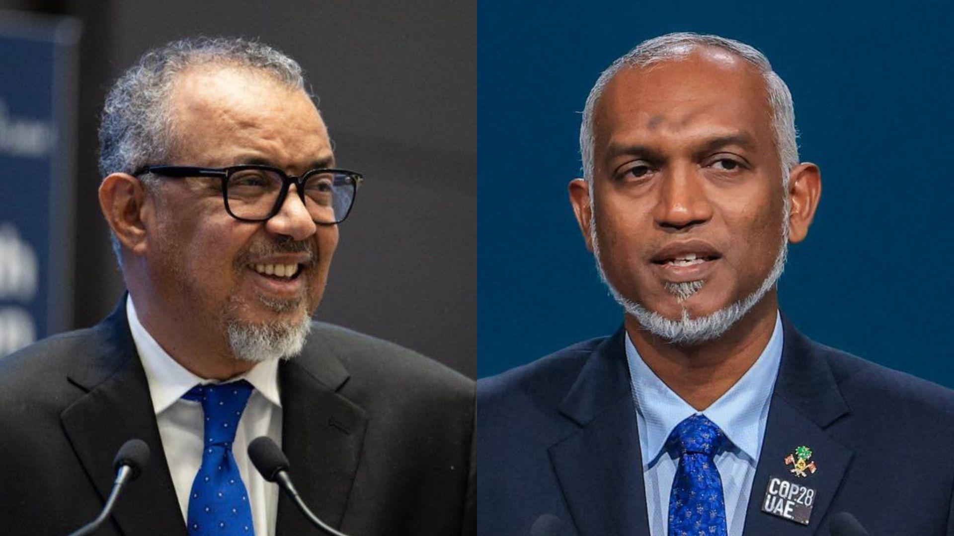 ދުންފަތާއި ދެކޮޅަށް ރައީސް ކުރައްވާ މަސައްކަތަށް ޓެޑްރޮސްގެ ތައުރީފު!