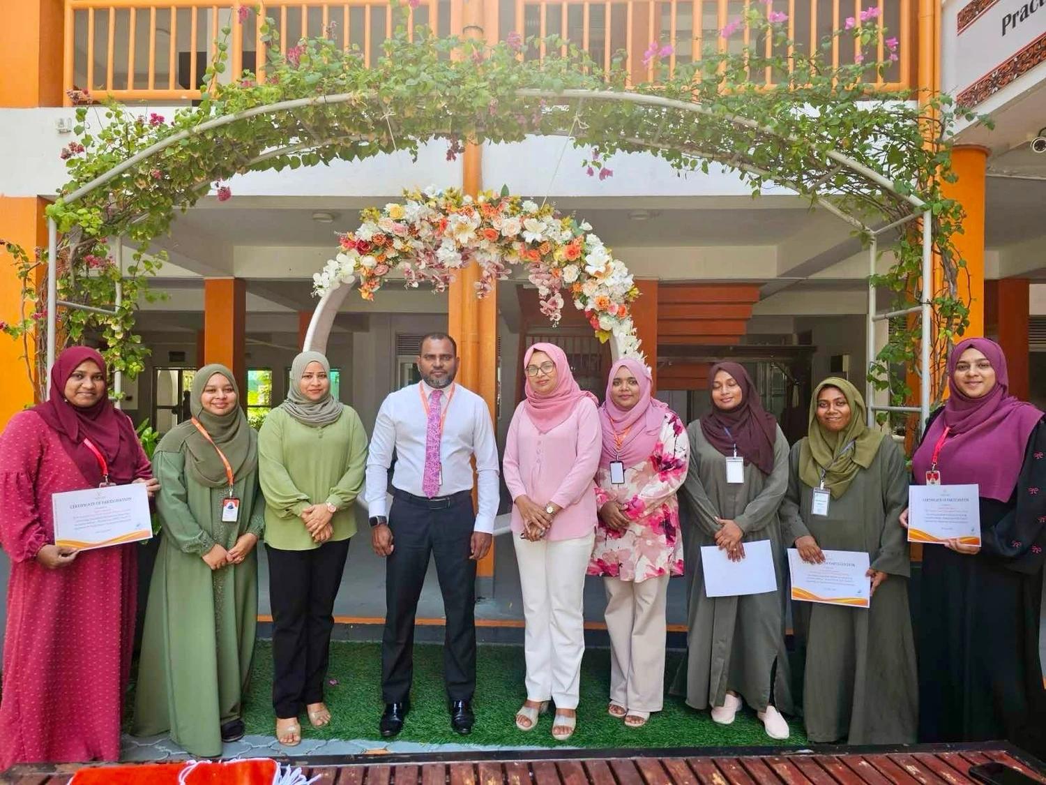 އަތޮޅުތެރޭގެ ސްކޫލުތަކަށް ޚާއްޞަ "ޝާމިލު ކޭލި" ތަމްރީނު ޕްްރޮގްރާމް ނިމިއްޖެ