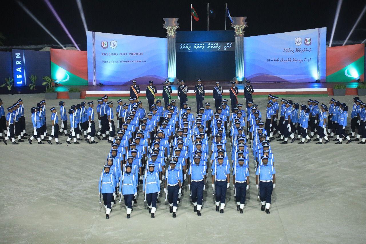 ފުލުހުންގެ 39 ވަނަ އަސާސީ ތަމްރީނު ކޯހުން 196 ފުލުހުން ދަސްވެނިވެއްޖެ