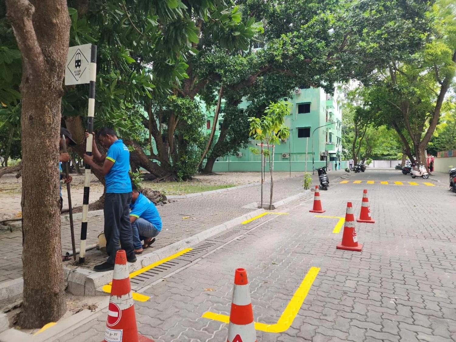 ވިލިމާލޭގެ މަގުތަކަކީ ރައްކާތެރި މަގުތަކަކަށް ހެދުމަށް ސިޓީ ކައުންސިލުން މަސައްކަތްތަކެއް ފަށައިފި