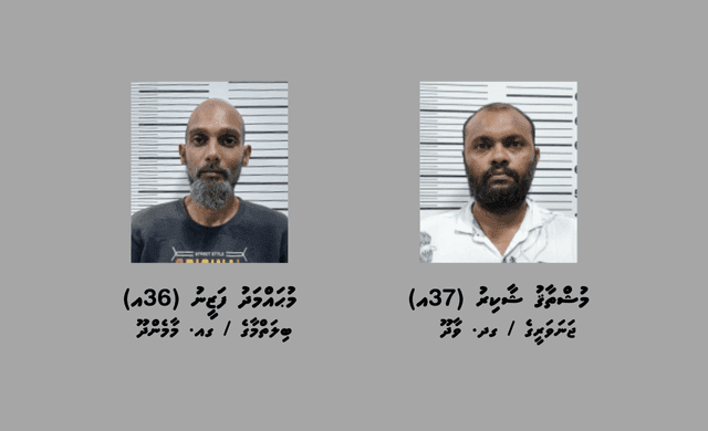 މަސްތުވާތަކެތީގެ މައްސަލައެއްގައި ހުޅުމާލެއިން ދެ މީހަކު ހައްޔަރުކޮށްފި