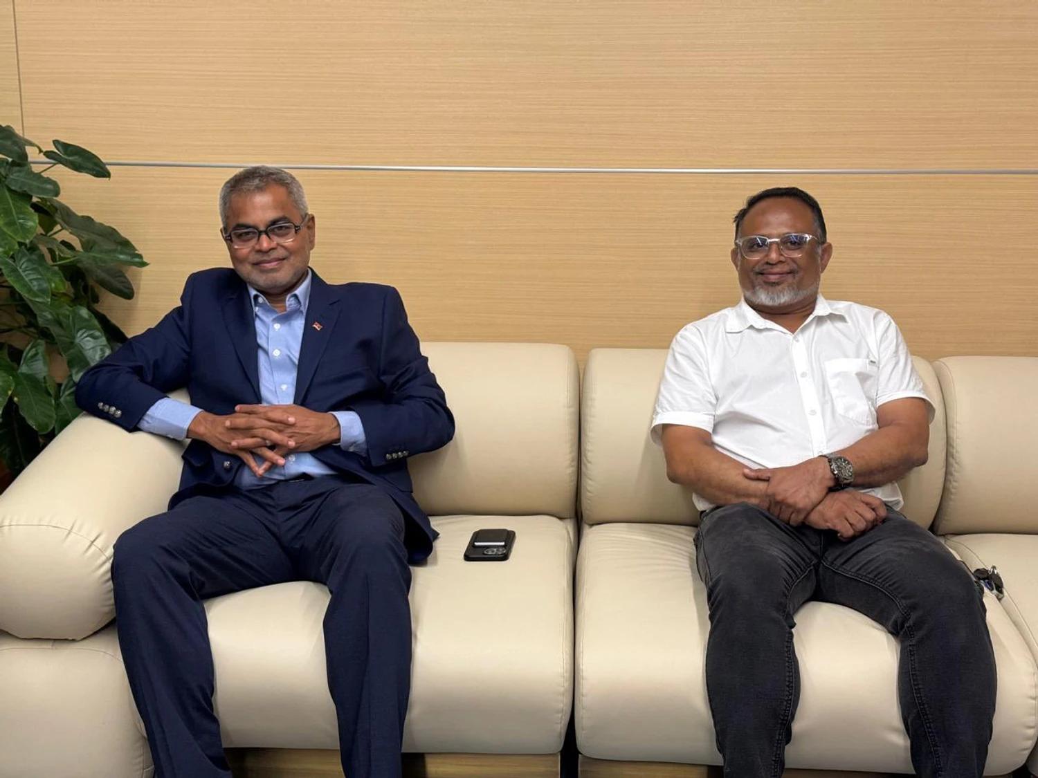 އދ ގެ އޯޝަން ކޮންފަރެންސްގައި ބައިވެރިވުމަށް މިނިސްޓަރު ތޯރިގް ފްރާންސަށް!