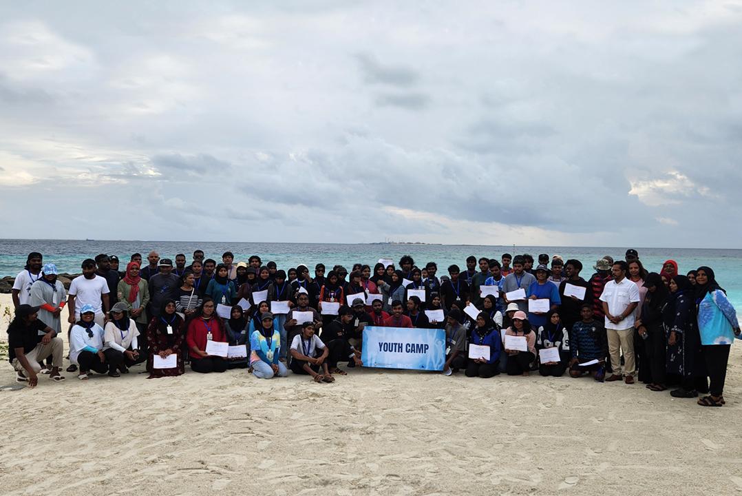 65 ޒުވާނުންނާއި އެކު “ޔޫތު ކޭމްޕު” ކުރިޔަށް ގެންގޮސްފި