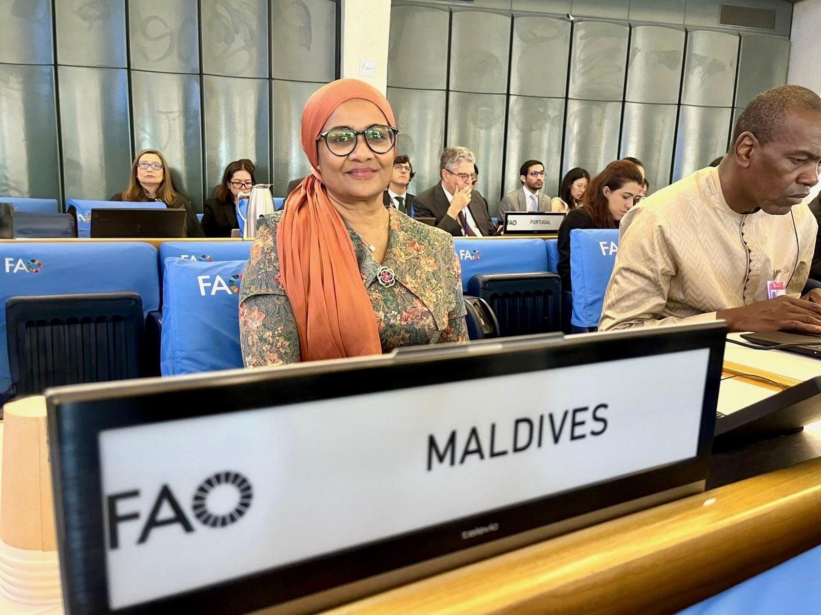 އެފްއޭއޯ ކޮންފަރެންސްގައި ރާއްޖެއިން ބައިވެރިވެއްޖެ